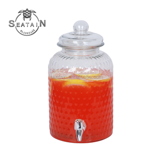 2,5 <span class=keywords><strong>galones</strong></span> tapa ecológica dispensador de cristal vidrio limonada tarro - Product Image 2
