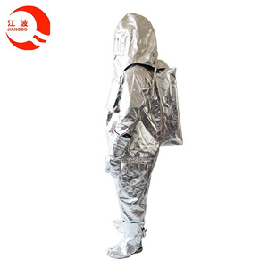 Costume de feu en aluminium de pompier de pompier approuvé par SOLAS avec le certificat de CCS - Product Image 4
