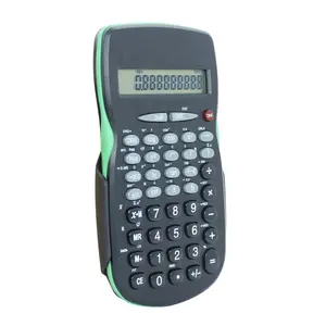 Mini calculatrice scientifique de poche à ligne LCD unique à 10 chiffres Appareil d'étudiant primaire à 56 fonctions alimenté par batterie en plastique - Product Image 1