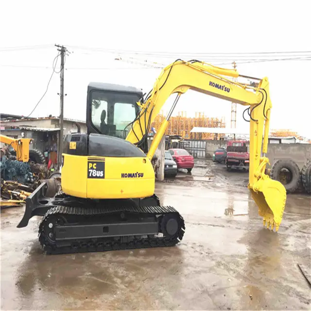 Used mini excavator komatsu pc78us for sale