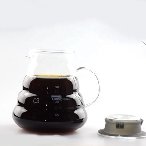 Thermos en verre borosilicate, pour café, 580ml, 1 pièce, tube en verre borosilicate, pour serveur - Product Image 1