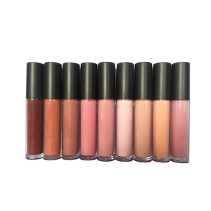 Etiqueta Privada vegano lindo Rosa natural pura de maquillaje cosméticos brillo de labios para las niñas - Product Image 2