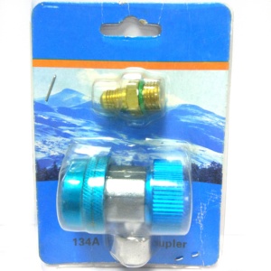 Adaptateur rapide mâle SAE 1/4 po zingué <span class=keywords><strong>pour</strong></span> <span class=keywords><strong>climatiseur</strong></span> automobile R134A haute/basse pression, accessoires automobiles <span class=keywords><strong>pour</strong></span> gaz CVC - Product Image 6