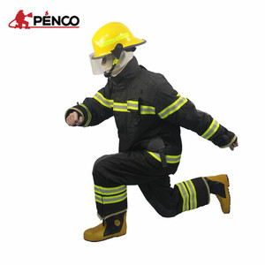 Огнестойкий хлопковый Пожарный костюм цвета хаки - Product Image 5