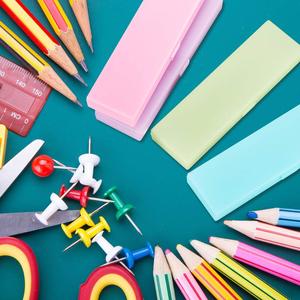 <span class=keywords><strong>Caja</strong></span> de lápices de plástico, <span class=keywords><strong>caja</strong></span> de almacenamiento de papelería, estuche de lápices suministros <span class=keywords><strong>escolares</strong></span> <span class=keywords><strong>caja</strong></span> de lápices <span class=keywords><strong>para</strong></span> estudiantes - Product Image 5