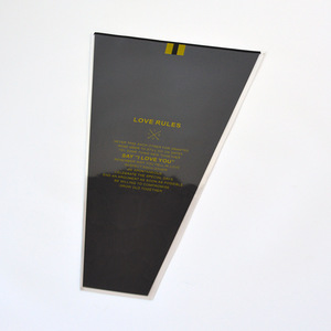 Bao Bì Nhựa OPP Chất Lượng Cao Bao Bì Túi Bó Hoa Hồng <span class=keywords><strong>Mini</strong></span> Bao Bì Giấy Gói Hoa 50 Cái - Product Image 5