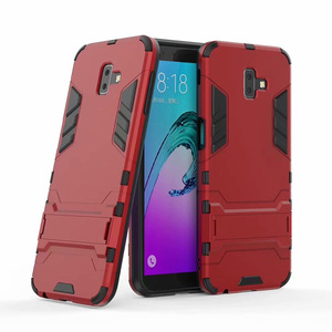 Iron Man Hybride Antichoc Dur Étui Pour <span class=keywords><strong>Samsung</strong></span> <span class=keywords><strong>Galaxy</strong></span> <span class=keywords><strong>J6</strong></span> Plus 2018 Couverture de téléphone - Product Image 1