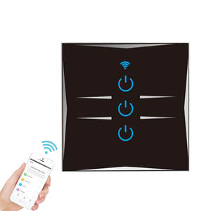 Neues Design 3 Automatische Touchscreen Smart Leben 2 Gang 1 Way Wand Lichtschalter - Product Image 1