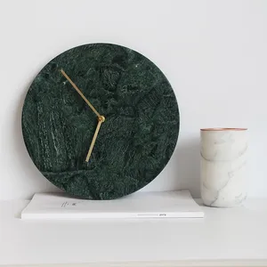<span class=keywords><strong>Orologio</strong></span> <span class=keywords><strong>da</strong></span> <span class=keywords><strong>Parete</strong></span> Rotondo in Marmo <span class=keywords><strong>Bianco</strong></span> Personalizzato per Decorazione Casa - Product Image 3