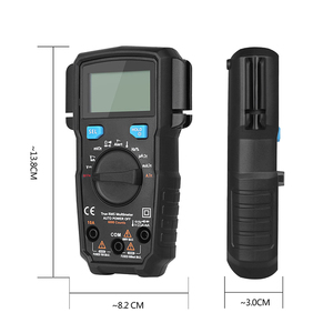 Multimètre numérique professionnel avec protection contre les surcharges à plage automatique, <span class=keywords><strong>tension</strong></span> 600V/AC, courant 10A, mesure de résistance 0-60M - Product Image 4