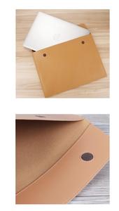 Cadeaux d'entreprise enveloppe personnalisée <span class=keywords><strong>en</strong></span> <span class=keywords><strong>cuir</strong></span> PU <span class=keywords><strong>pochette</strong></span> <span class=keywords><strong>pour</strong></span> <span class=keywords><strong>ordinateur</strong></span> <span class=keywords><strong>portable</strong></span> 11 pouces, 12 pouces, 13 pouces, 15 pouces - Product Image 6