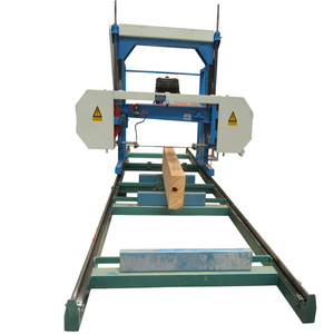 Grandes árboles vio sierra de <span class=keywords><strong>cinta</strong></span> horizontal máquina hecho en china Shandong shuanghuan - Product Image 2