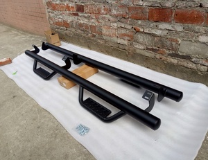 บันไดข้างรถยนต์คุณภาพสูง <span class=keywords><strong>Weibo</strong></span> Q235A ดีไซน์สปอร์ต ติดตั้งได้อย่างสมบูรณ์แบบ รุ่น B0133007 สำหรับ Tacoma - Product Image 2