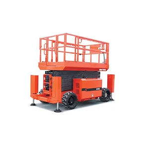 Cheap second hand hydraulic stationary scissor lift CMJC1218D