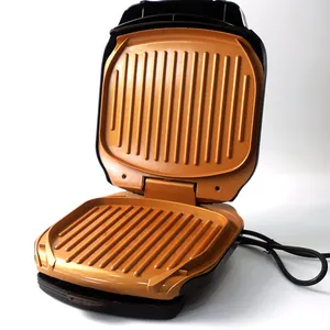 Low Fat Multipurpose Sandwich Grill Nonstick Copper Coating