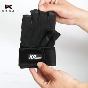 Échantillon gratuit Lycra pas cher cool mitaines fitness poids de levage gym formation gants crossfit - Product Image 3