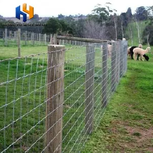 2020 hot sale welded wire mesh metal posts farm fence price for construction