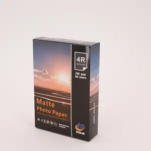 220gsm 250gsm 300gsm Double Side High Quality Matte Paper/Matte Coated Paper/Matte Photo Paper
