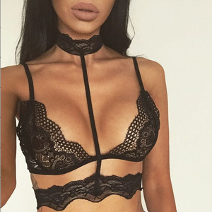 CYG misterio negro lencería Sexy Ropa de señora transparente de encaje de mujeres guapo ropa interior - Product Image 1