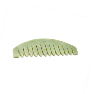 Peine Gua Sha de Jade Xiuyan 2025, Masajeador de Cuero Cabelludo, Raspado Efectivo para el Crecimiento del Cabello, Relajación, Herramienta Antiestrés - Product Image 2