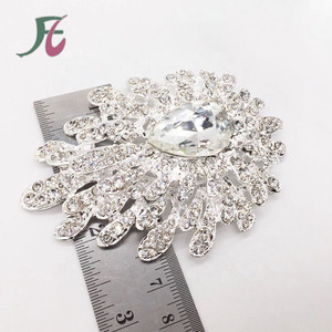 <span class=keywords><strong>Broche</strong></span> à <span class=keywords><strong>cheveux</strong></span> en strass pour la <span class=keywords><strong>mariée</strong></span>, 1 pièce, accessoires de mariage de haute qualité, ruban - Product Image 3