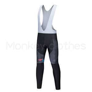Abbigliamento <span class=keywords><strong>ciclismo</strong></span> termico maniche lunghe bavaglini <span class=keywords><strong>ciclismo</strong></span> Set Jersey - Product Image 5