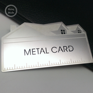 De aluminio de la tarjeta de nombre de metal Tarjeta de banda magnética de metal tarjeta con código qr - Product Image 2