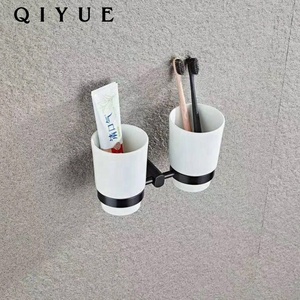 Mới Hiện Đại Phụ Kiện Phòng Tắm Brass Chất Lượng Treo Tường Màu Đen Orb Hoàn Thành Gấp Khăn Giá - Product Image 4