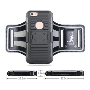 Deporte ejercicio ajustable brazaletes para iPhone 8 5S <span class=keywords><strong>SE</strong></span> 6 6 s 6 plus 7 smartphone brazalete funda de teléfono brazaletes - Product Image 1