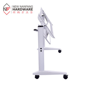 الحديثة تصميم كرنك اليد ارتفاع قابل للتعديل طاولة المؤتمر قاعدة - Product Image 3