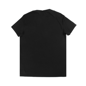 Mans de verano nuevo diseño de manga corta cuello en o casual blanco y negro impresión de la camiseta de Camisa de algodón t - Product Image 5