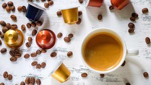 Chine en aluminium propre café capsules <span class=keywords><strong>nespresso</strong></span> autocollant avec couvercles - Product Image 6