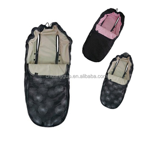 Organic cotton soft warm breathable baby footmuff sleeping bag, baby sleeping bag - Product Image 4