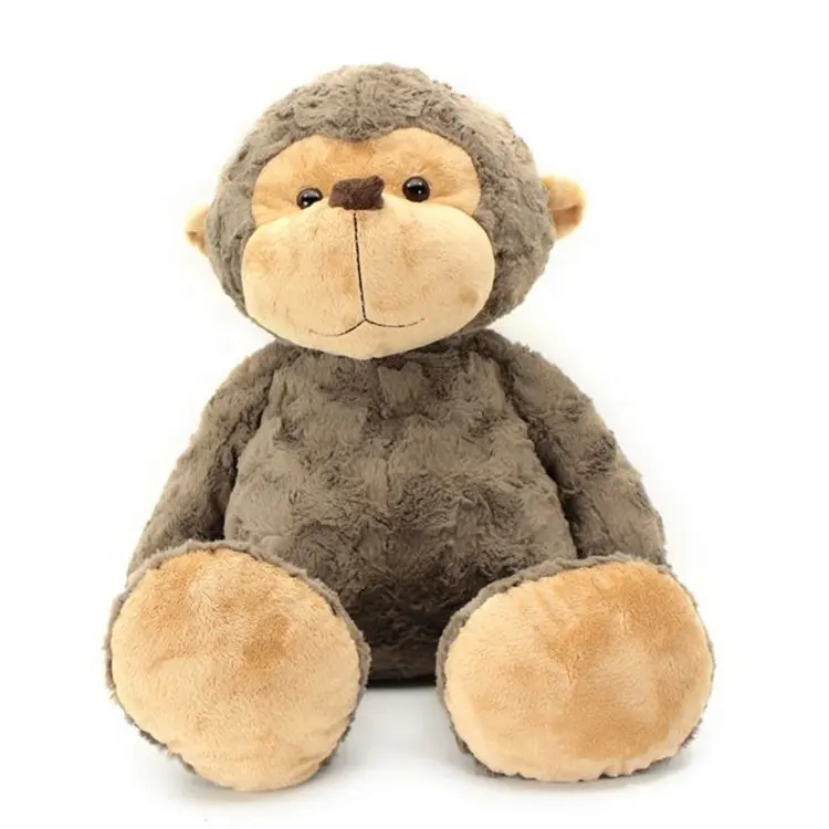 Jumbo White Love Probosci Gorilla Soft Stuffed Animal Plush Toy Monkey