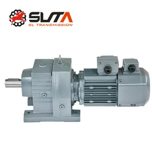 Electric Motor Reduction Reduce Gear Gearbox Helical Gear Motor Reducer Price