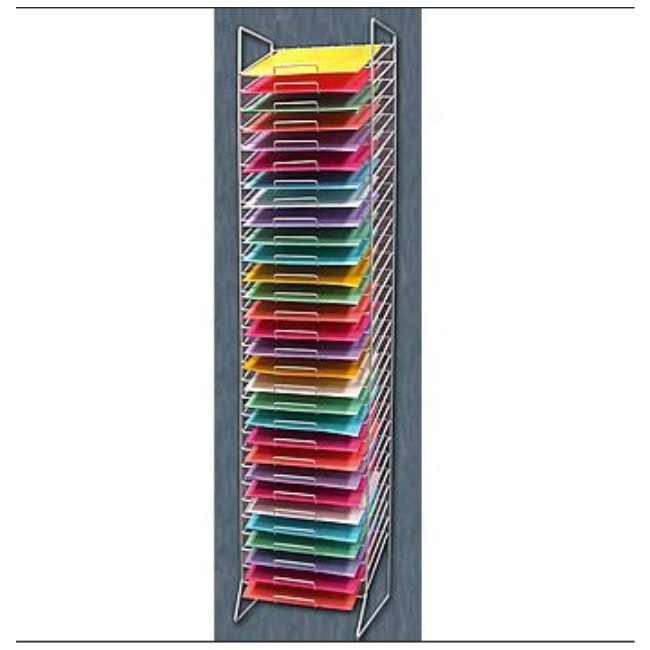 Source Scrapbook Paper Wire Rack Tower Craft Store Display