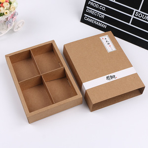 Pieghevole personalizzato Kraft di Carta di Caramella/Biscotto/Cioccolato Imballaggi di Cartone Scatola di Carta - Product Image 5