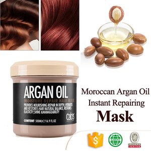 <span class=keywords><strong>Masque</strong></span> capillaire professionnel hydratant et réparateur à l'huile d'argan, éco-responsable, formule 2-en-1, 500 ml, protection couleur et lissage - Product Image 4