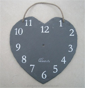 Ménage décoré quartz ardoise mur horloge mécanisme - Product Image 4