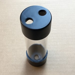 Computer di raffreddamento ad acqua del <span class=keywords><strong>radiatore</strong></span> serbatoio di acqua di raffreddamento a <span class=keywords><strong>liquido</strong></span> piccolo cilindro serbatoio vestito trasparente serbatoio di acqua 210ml - Product Image 2