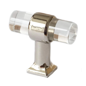 Transparent Acrylic <strong>Crystal</strong> K9 Glass Modern Furniture Handles <strong>Knobs</strong> for Wardrobe Bathroom Hotel Kitchen Cabinets Dressers - Product Image 4