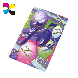 Moda lindo propio diseño personalizado de alta calidad tamaño personalizado hermoso gracias tarjeta, tarjeta de cumpleaños - Product Image 6