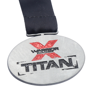 Venta al por mayor de aleación de zinc de fundición de Triatlón de Medalla de honor - Product Image 1