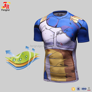 Nuevo diseño de <span class=keywords><strong>Dragon</strong></span> <span class=keywords><strong>ball</strong></span> z nuevo impreso sublimación camiseta/goku de la camiseta <span class=keywords><strong>para</strong></span> los hombres - Product Image 4