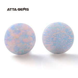 Redondo corte No.17B rojizo <span class=keywords><strong>blanco</strong></span> creado baratos vender Opal - Product Image 2