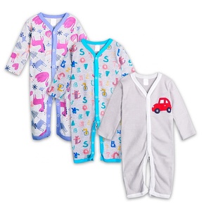Combinaison bébé en coton doux et mignon, tricotée, 3 pièces, nouveau design aléatoire Redkite, 100% coton - Product Image 5