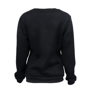 <span class=keywords><strong>Cuello</strong></span> redondo <span class=keywords><strong>Jersey</strong></span> labio lentejuelas suéter de manga larga sudadera de manga larga - Product Image 3