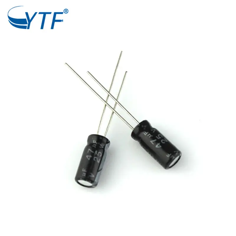 Танталовый конденсатор и 47 мкФ 25 В в алюминиевый электролитический конденсатор изменения