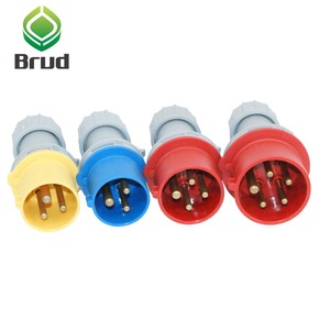 Prise industrielle de haute qualité 32A 400V IP44 en nylon CE pour systèmes électriques - Product Image 5