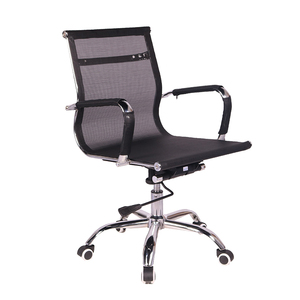 Popular moderna comercial muebles de marco de Metal silla de oficina giratoria de malla Silla de ordenador - Product Image 1